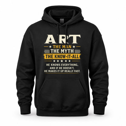 ART TM90-K04-125 - NAME Legendary Know-It-All Personalized Funny Shirt
