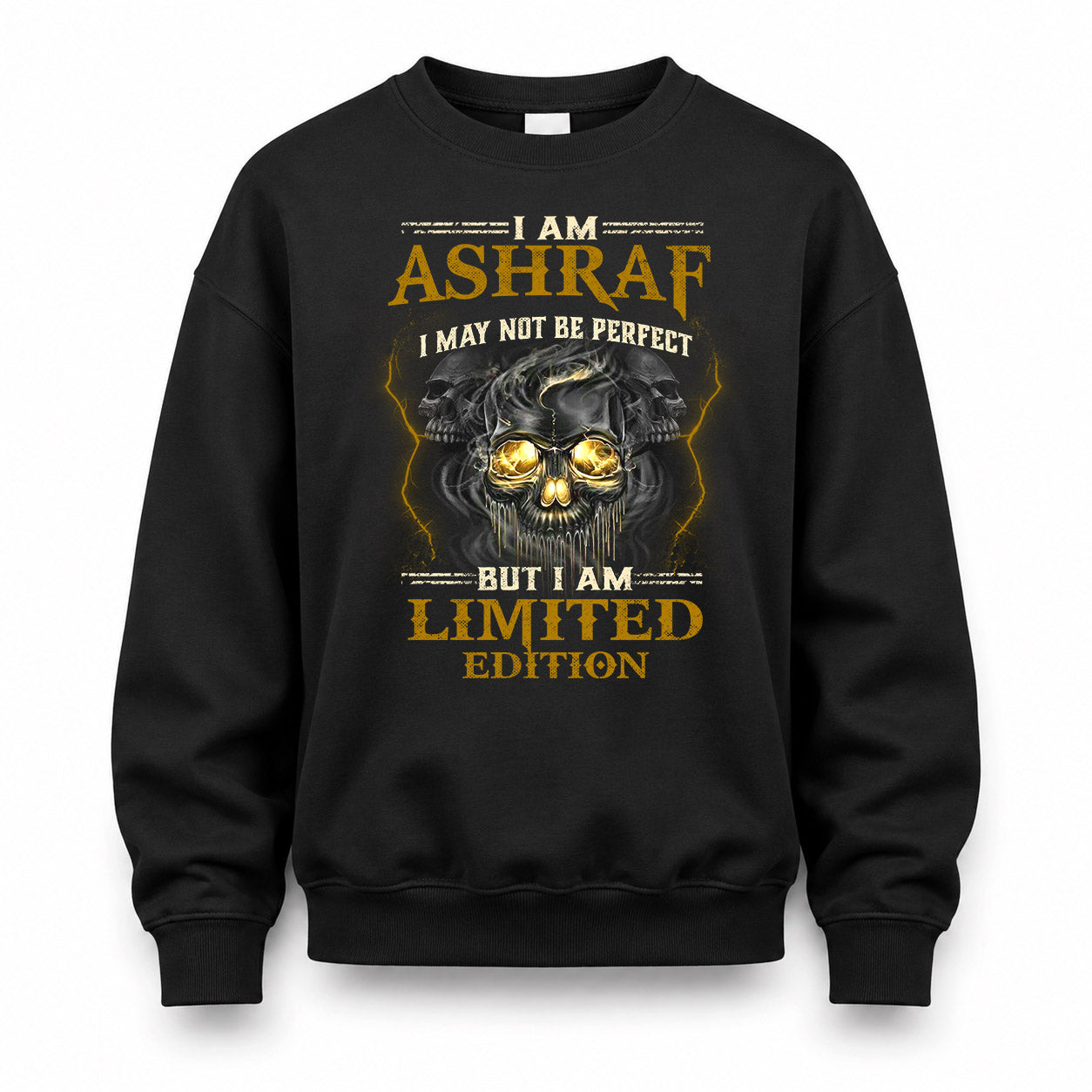 ASHRAF LM66-K04-125 - NAME NAME I May Not Be Perfect But I Am Limited Edition