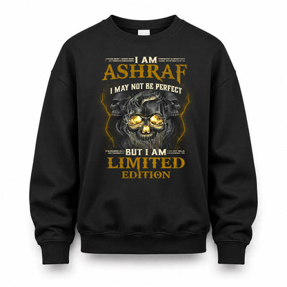 ASHRAF LM66-K04-125 - NAME NAME I May Not Be Perfect But I Am Limited Edition