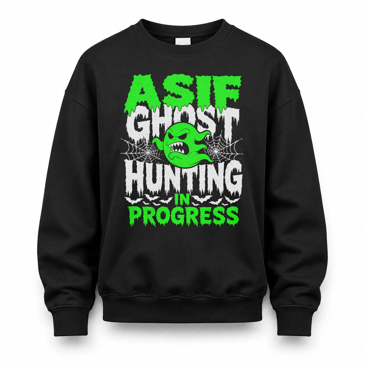 ASIF HW22-K06-109 - NAME Ghost Hunting In Progress Personalized Halloween Shirt