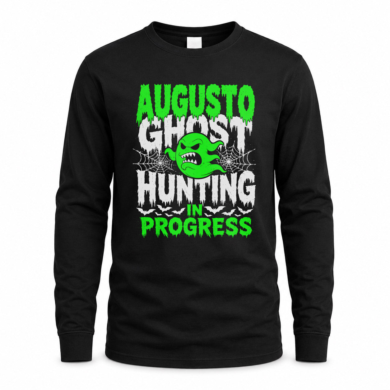 AUGUSTO HW22-K06-109 - NAME Ghost Hunting In Progress Personalized Halloween Shirt