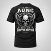 AUNG P01-K24-229 – Personalized Skull Graphic Apparel “I Am NAME I May Not Be Perfect But I Am Limited Edition”