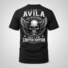 AVILA P01-K24-229 – Personalized Skull Graphic Apparel “I Am NAME I May Not Be Perfect But I Am Limited Edition”