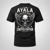 AYALA P01-K24-229 – Personalized Skull Graphic Apparel “I Am NAME I May Not Be Perfect But I Am Limited Edition”
