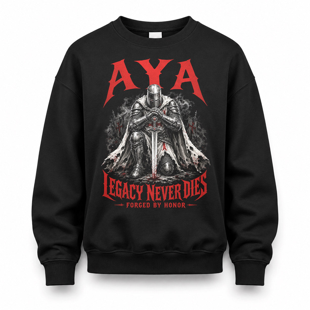 AYA HS90-K04-109 - NAME Legacy Never Dies Forged By Honor Personalized Knight