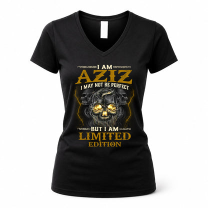 AZIZ LM66-K04-125 - NAME NAME I May Not Be Perfect But I Am Limited Edition
