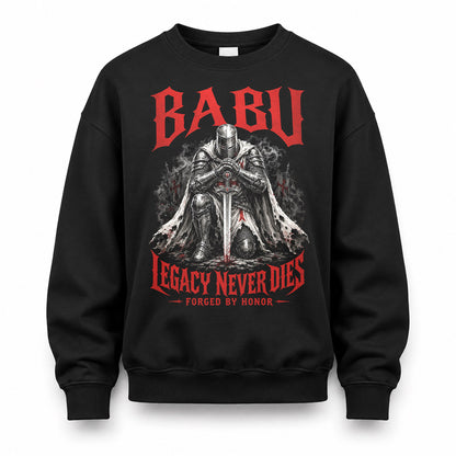 BABU HS90-K04-109 - NAME Legacy Never Dies Forged By Honor Personalized Knight