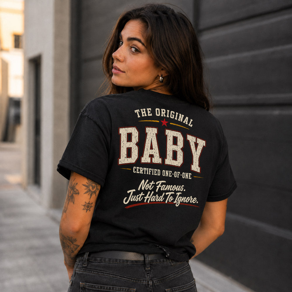 BABY W68-F2-168 – Personalized Original Issue Apparel “The Original NAME Certified One-of-One"