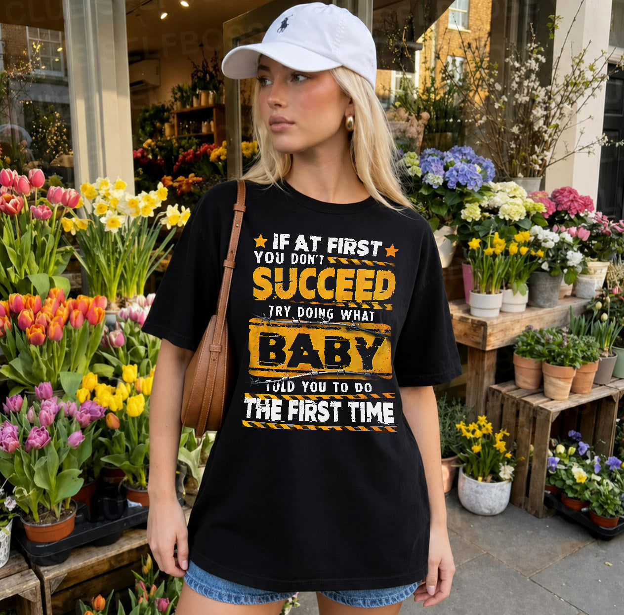 BABY TP22-K11-109 - Personalized Funny Quote Apparel “If At First You Don’t Succeed, Try Doing What WANG Told You To Do The First Time”