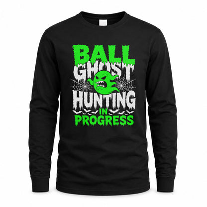 BALL HW22-K06-109 - NAME Ghost Hunting In Progress Personalized Halloween Shirt