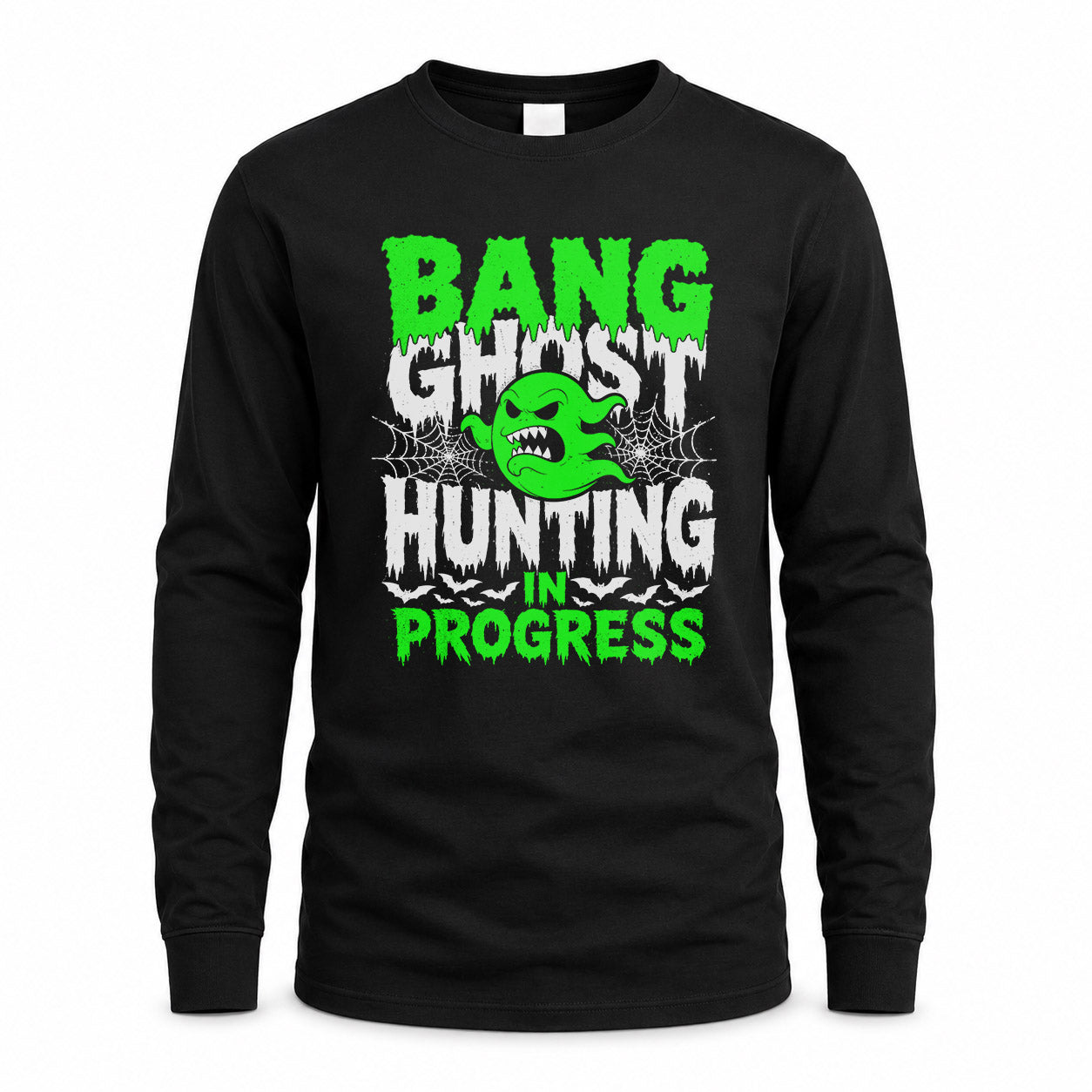 BANG HW22-K06-109 - NAME Ghost Hunting In Progress Personalized Halloween Shirt