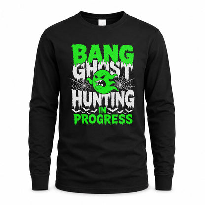 BANG HW22-K06-109 - NAME Ghost Hunting In Progress Personalized Halloween Shirt