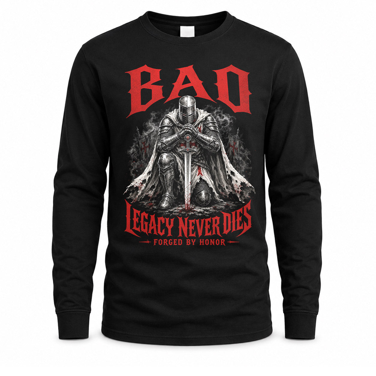 BAO HS90-K04-109 - NAME Legacy Never Dies Forged By Honor Personalized Knight
