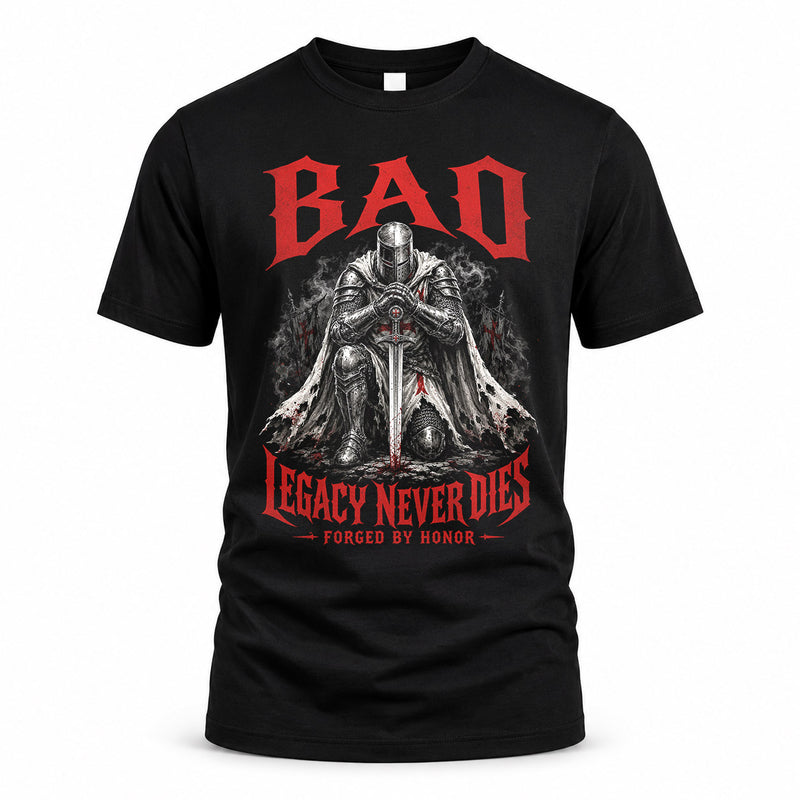 BAO HS90-K04-109 - NAME Legacy Never Dies Forged By Honor Personalized Knight