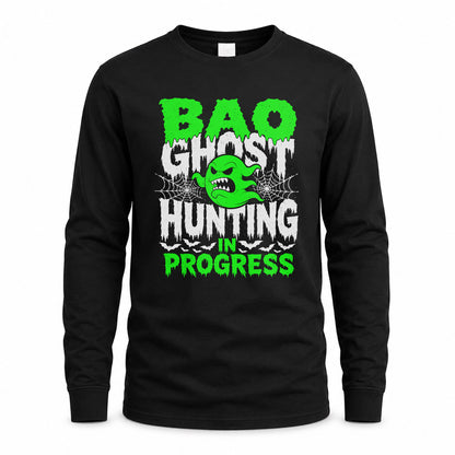 BAO HW22-K06-109 - NAME Ghost Hunting In Progress Personalized Halloween Shirt