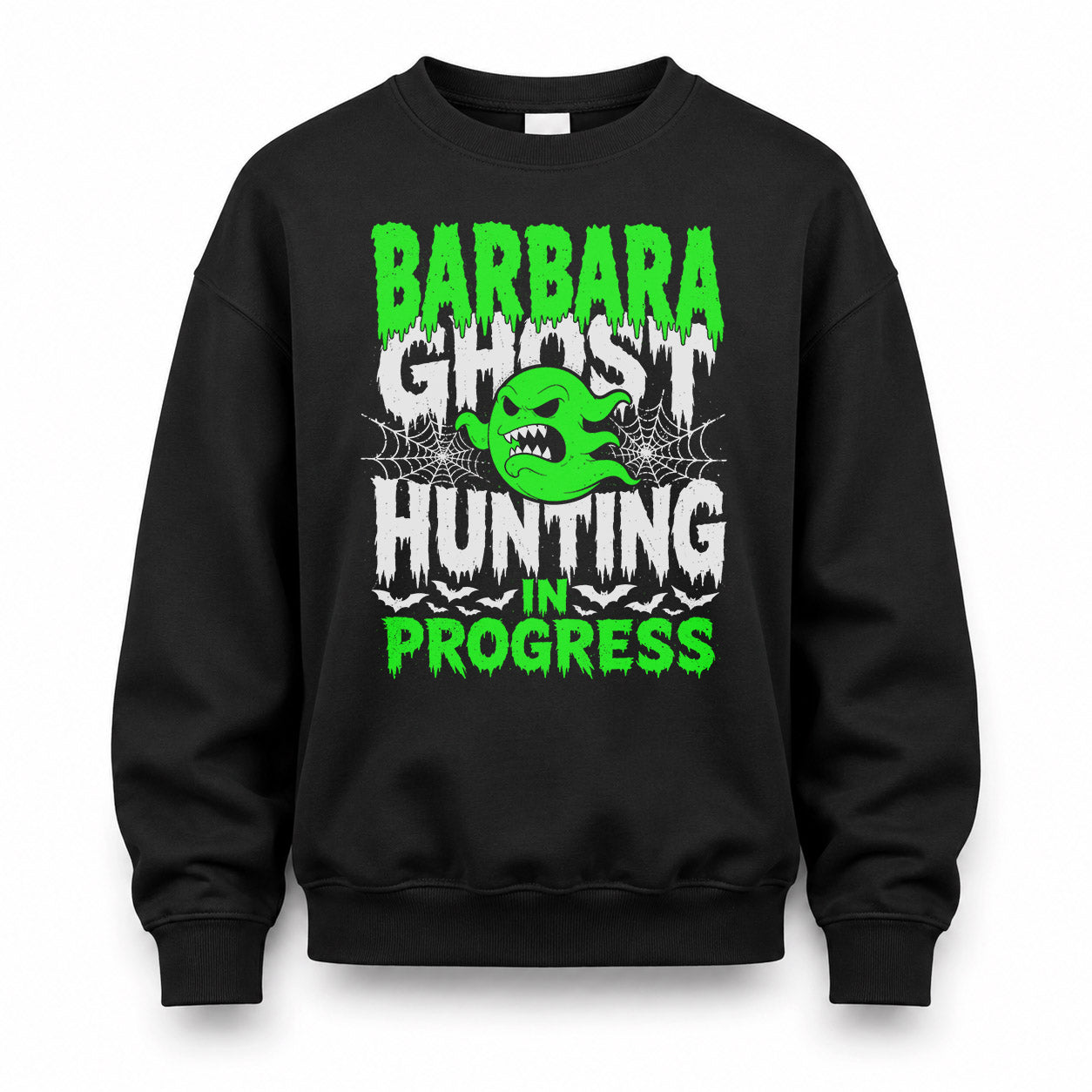 BARBARA HW22-K06-109 - NAME Ghost Hunting In Progress Personalized Halloween Shirt