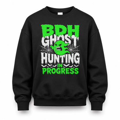 BDH HW22-K06-109 - NAME Ghost Hunting In Progress Personalized Halloween Shirt