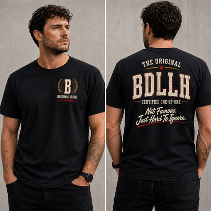 BDLLH W68-F2-168 – Personalized Original Issue Apparel “The Original NAME Certified One-of-One"