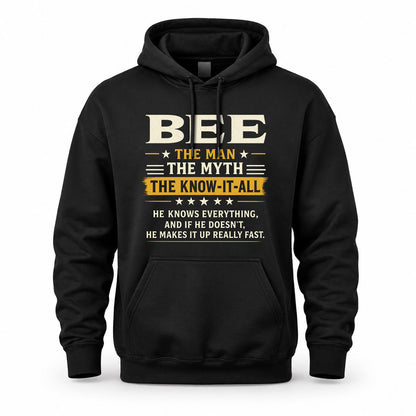 BEE TM90-K04-125 - NAME Legendary Know-It-All Personalized Funny Shirt
