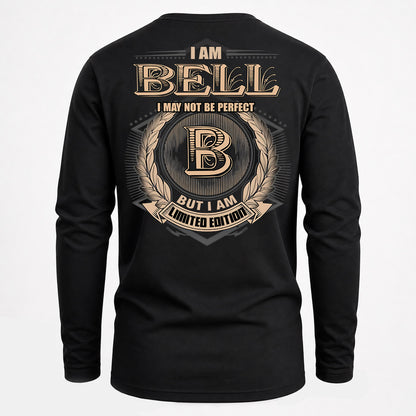 BELL PH55-T25-Personalized Name Quote Apparel “I Am NAME May Not Be Perfect But I Am Limited Edition”