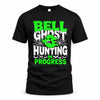 BELL HW22-K06-109 - NAME Ghost Hunting In Progress Personalized Halloween Shirt