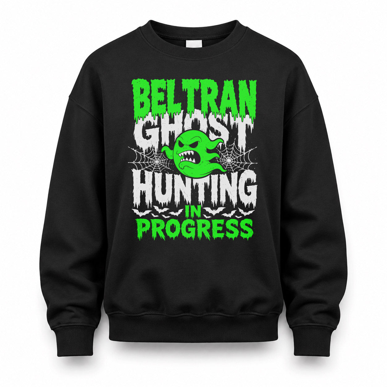 BELTRAN HW22-K06-109 - NAME Ghost Hunting In Progress Personalized Halloween Shirt