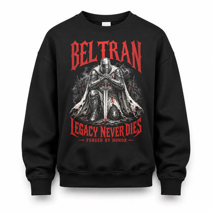 BELTRAN HS90-K04-109 - NAME Legacy Never Dies Forged By Honor Personalized Knight