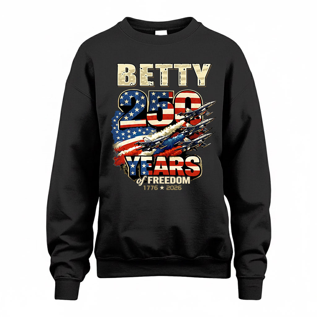 BETTY PH86-K250-105...250 Years Of Freedom 1776-2026