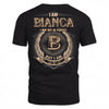 BIANCA PH55-T25-Personalized Name Quote Apparel “I Am NAME May Not Be Perfect But I Am Limited Edition”