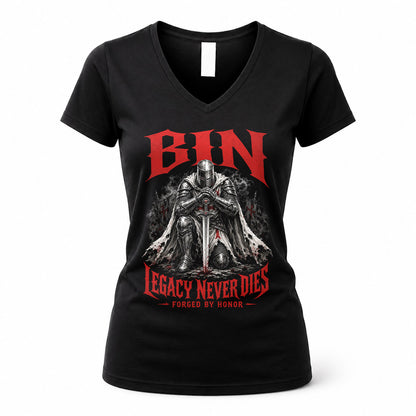 BIN HS90-K04-109 - NAME Legacy Never Dies Forged By Honor Personalized Knight