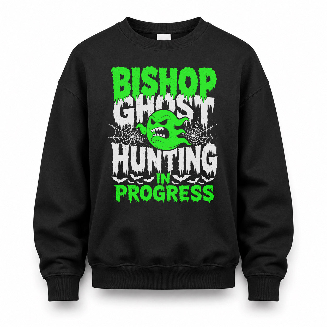 BISHOP HW22-K06-109 - NAME Ghost Hunting In Progress Personalized Halloween Shirt