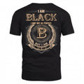 BLACK PH55-T25-Personalized Name Quote Apparel “I Am NAME May Not Be Perfect But I Am Limited Edition”