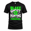 BLAKE HW22-K06-109 - NAME Ghost Hunting In Progress Personalized Halloween Shirt