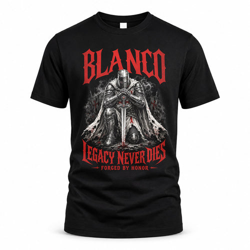 BLANCO HS90-K04-109 - NAME Legacy Never Dies Forged By Honor Personalized Knight