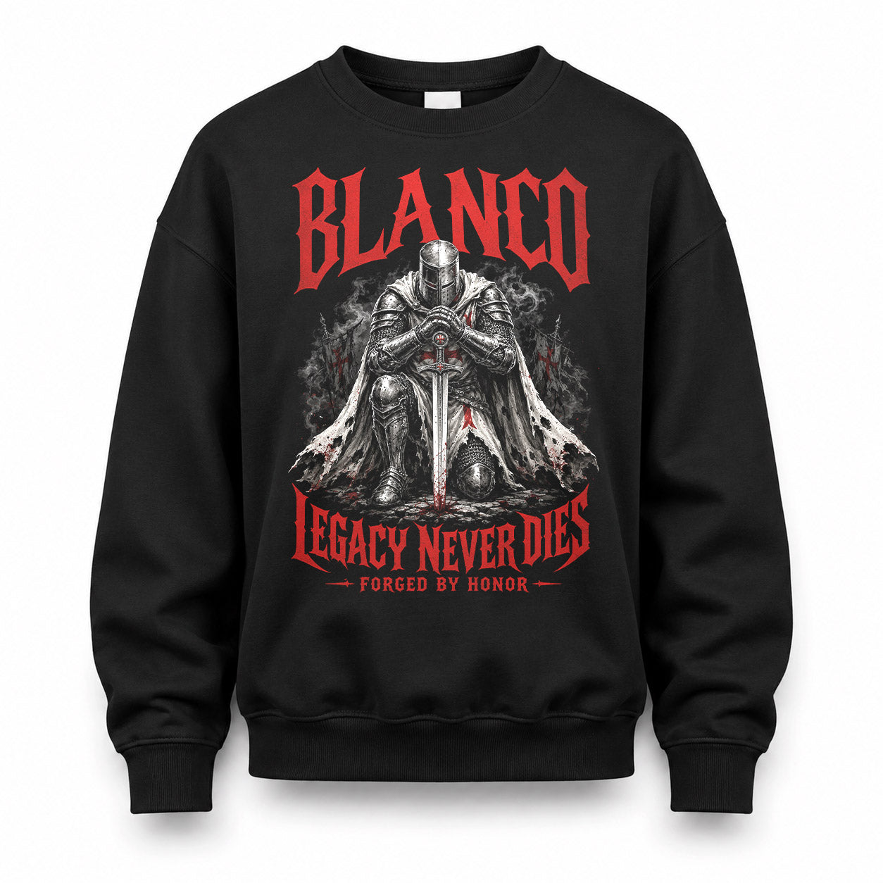 BLANCO HS90-K04-109 - NAME Legacy Never Dies Forged By Honor Personalized Knight