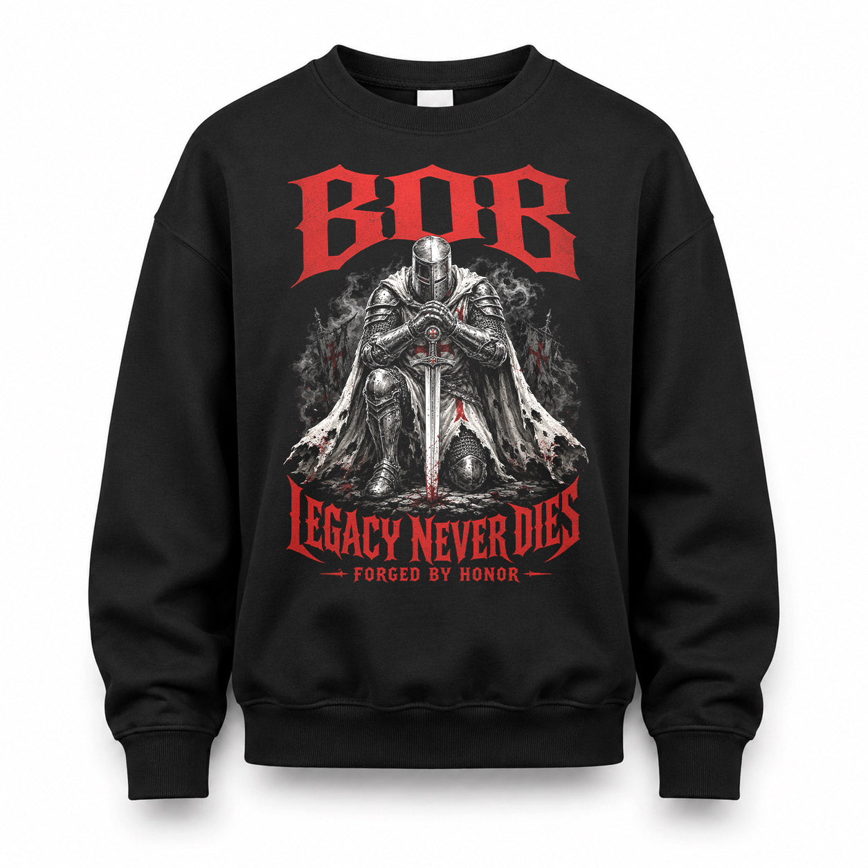 BOB HS90-K04-109 - NAME Legacy Never Dies Forged By Honor Personalized Knight