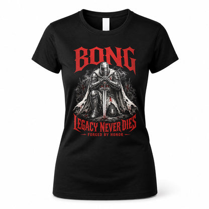 BONG HS90-K04-109 - NAME Legacy Never Dies Forged By Honor Personalized Knight