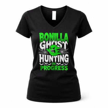 BONILLA HW22-K06-109 - NAME Ghost Hunting In Progress Personalized Halloween Shirt