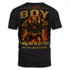 BOY MP88-F2-168–Personalized Bold Quote Apparel “I Am NAME I May Not Be Perfect But I Am Limited Edition