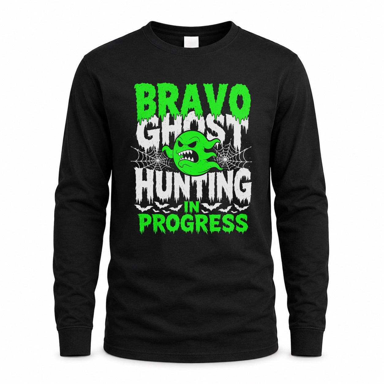 BRAVO HW22-K06-109 - NAME Ghost Hunting In Progress Personalized Halloween Shirt