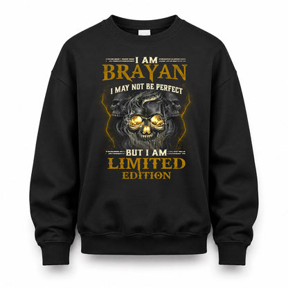 BRAYAN LM66-K04-125 - NAME I May Not Be Perfect But I Am Limited Edition