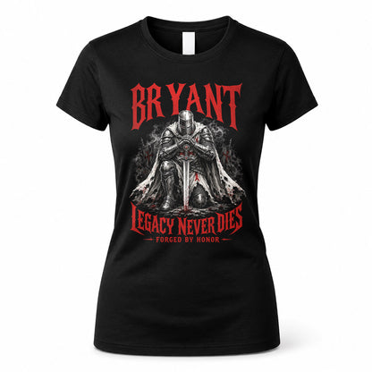 BRYANT HS90-K04-109 - NAME Legacy Never Dies Forged By Honor Personalized Knight