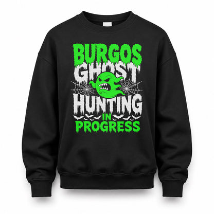 BURGOS HW22-K06-109 - NAME Ghost Hunting In Progress Personalized Halloween Shirt