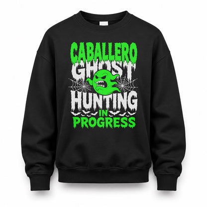 CABALLERO HW22-K06-109 - NAME Ghost Hunting In Progress Personalized Halloween Shirt