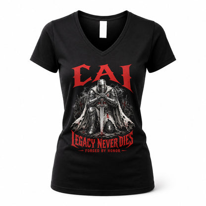 CAI HS90-K04-109 - NAME Legacy Never Dies Forged By Honor Personalized Knight