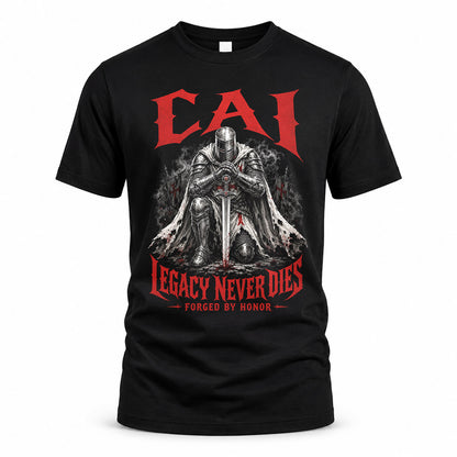 CAI HS90-K04-109 - NAME Legacy Never Dies Forged By Honor Personalized Knight