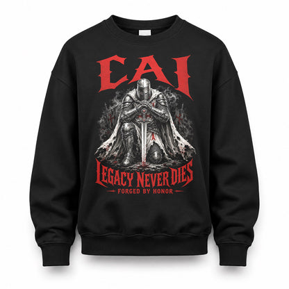 CAI HS90-K04-109 - NAME Legacy Never Dies Forged By Honor Personalized Knight