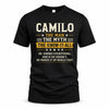 CAMILO TM90-K04-125 - NAME Legendary Know-It-All Personalized Funny Shirt