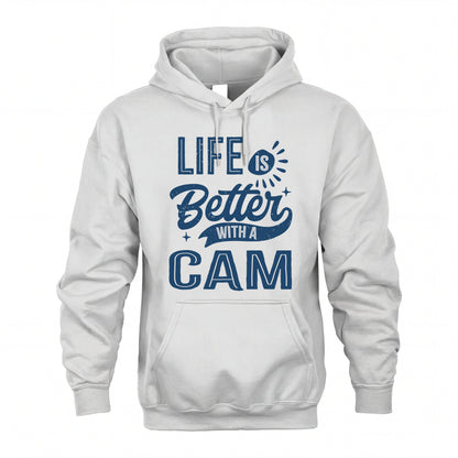 CAM HH88-K2–Personalized Name Quote T-Shirt Life Is Better With Unisex Gift