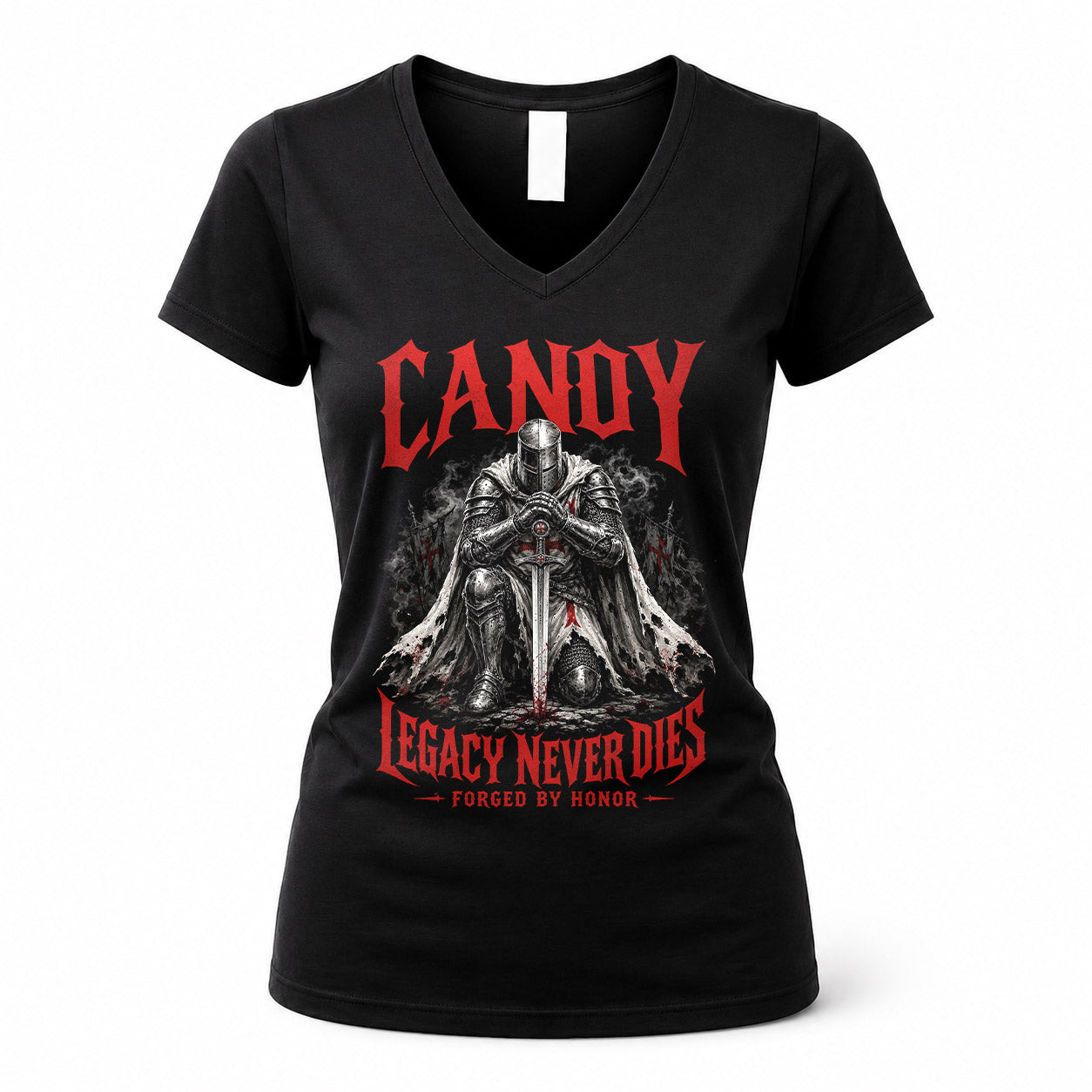 CANDY HS90-K04-109 - NAME Legacy Never Dies Forged By Honor Personalized Knight